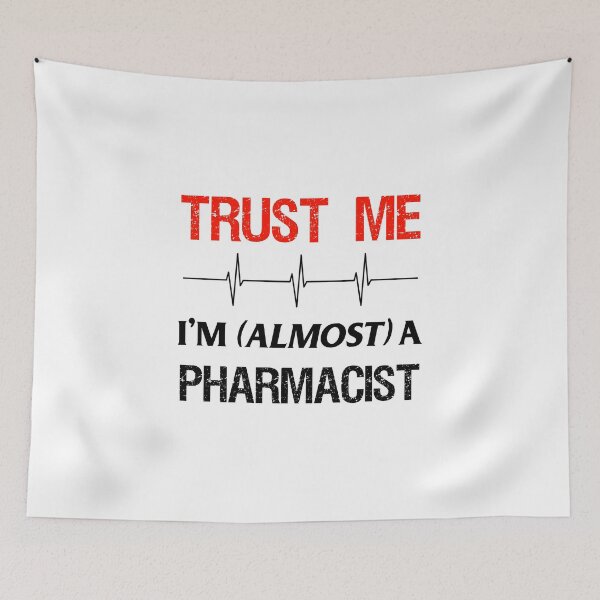 Item preview, Pharmacy Student Almost Trust Pharmacist School Medical Gift  designed and sold by CreatedByHeidi.