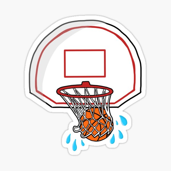 Item preview, Basketball Sticker designed and sold by Katlyn Walter.