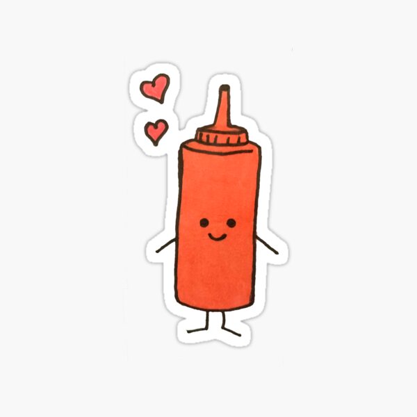 Ketchup  Sticker