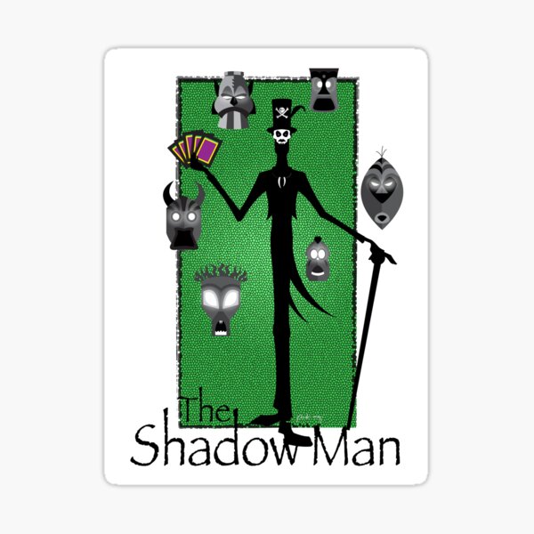 The Shadow Man Sticker