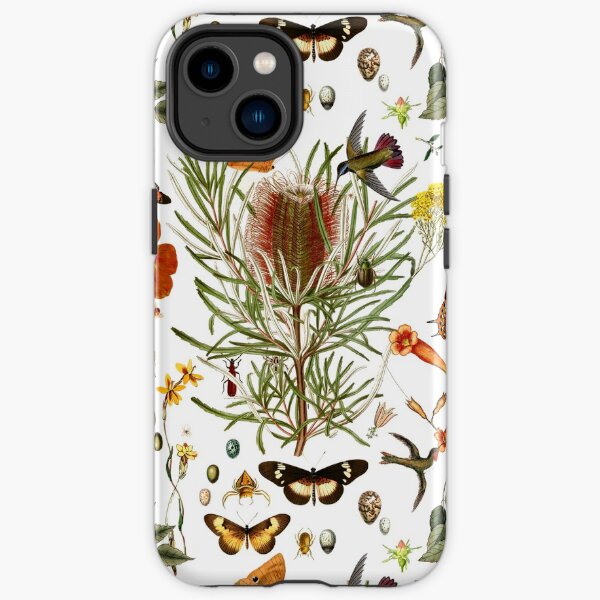 Banksia,Butterflies and bees iPhone Tough Case