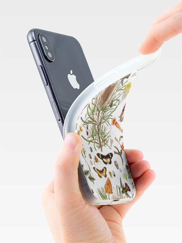 Alternate view of Banksia,Butterflies and bees iPhone Case & Cover