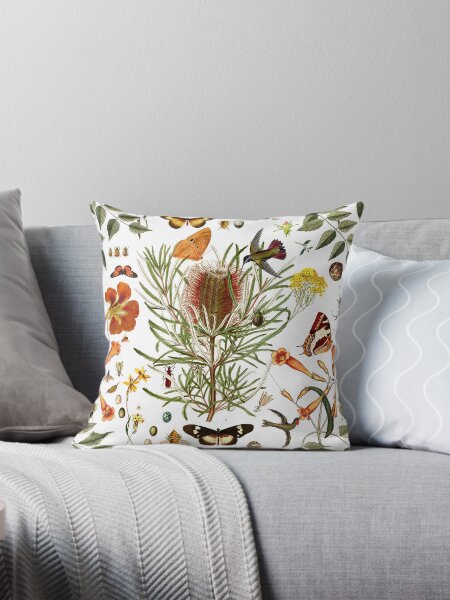 Item preview, Banksia,Butterflies and bees designed and sold by Leo Rolph.