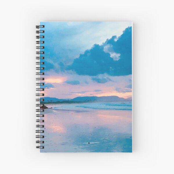 Kate Branch Creative- Sunset Spiral Notebook