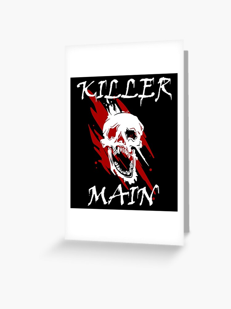 Dbd Dead By Daylight Killer Main Greeting Card By Zomgrimm Redbubble