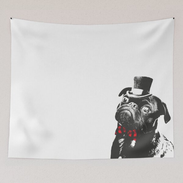 Item preview, Classy Pug designed and sold by ShibaShiba.