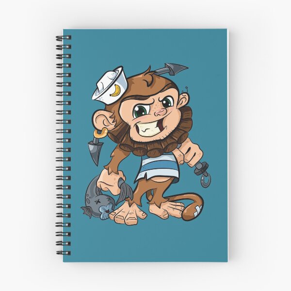 Item preview, Monkey Fisherman designed and sold by Danny Devine.