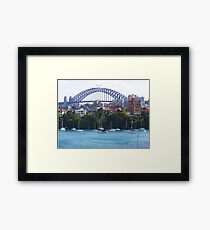Sydney Harbour Bridge Australia Framed Print