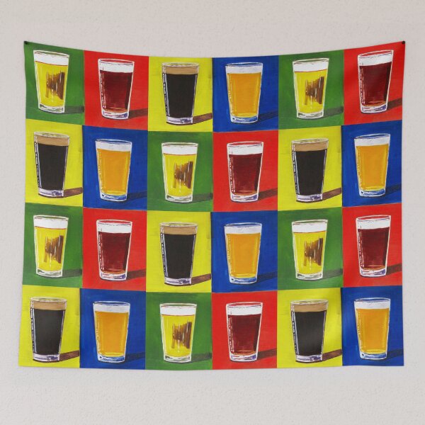 Item preview, Andy Warhol Beer Pints designed and sold by Scott Clendaniel.