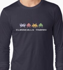 Classically Trained - 80s Video Games Long Sleeve T-Shirt