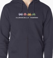 Classically Trained - 80s Video Games Zipped Hoodie
