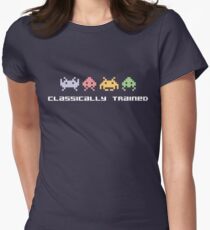 Classically Trained - 80s Video Games Women's Fitted T-Shirt