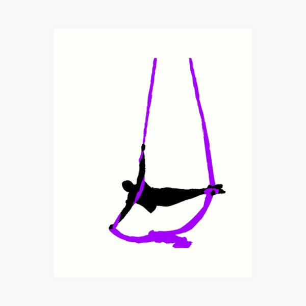 Aperçu de l'œuvre Soie aérienne violette - T-Pose créée et vendue par alenalove.