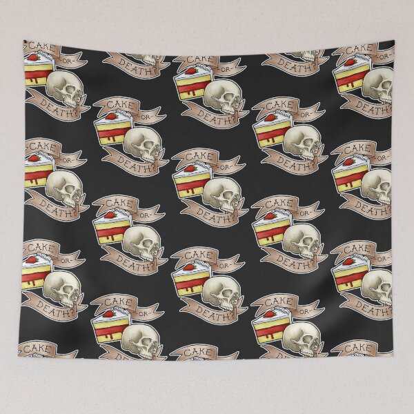 Item preview, Cake or Death? designed and sold by katymakesthings.