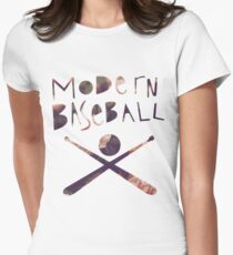 Modern Baseball Bats Women's Fitted T-Shirt