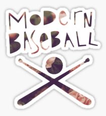 Modern Baseball Bats Sticker