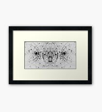 Test Pattern Framed Art Print