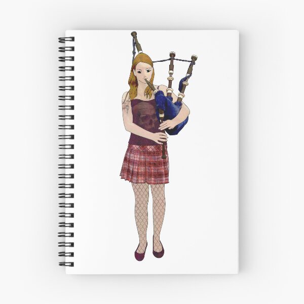 Item preview, bagpiper designed and sold by IanByfordArt.