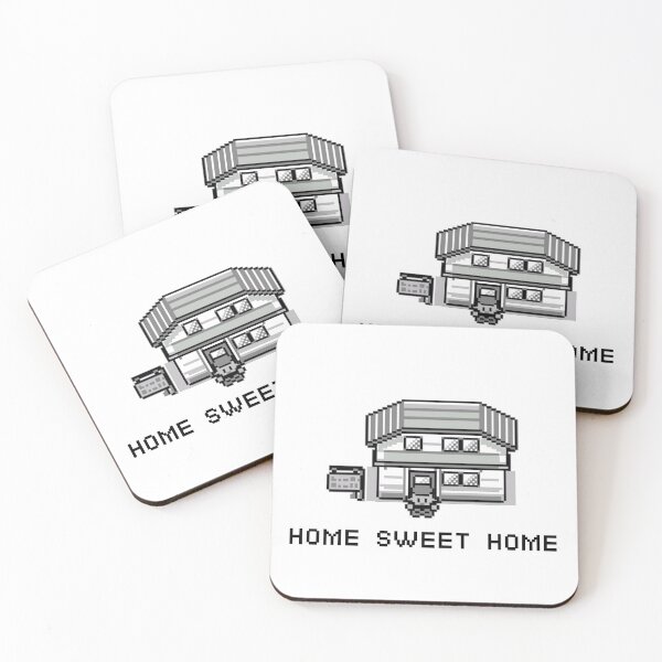 Pokemon Home Sweet Home Coasters (Set of 4)