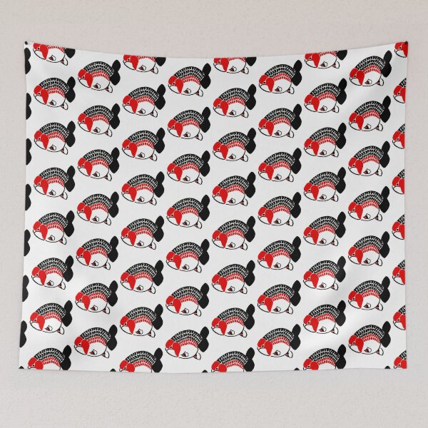 Item preview, Ranchu Goldfish Tri Color designed and sold by Nosnah.
