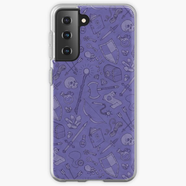 Inventory in Purple Samsung Galaxy Soft Case