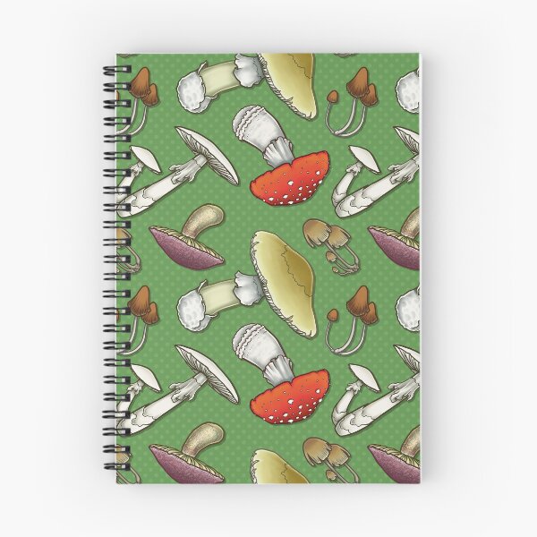 Item preview, Mushroom Mayhem - Green designed and sold by katymakesthings.