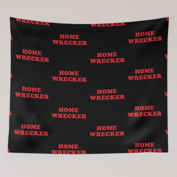 Item preview, HOME WRECKER in red designed and sold by thetypographer.
