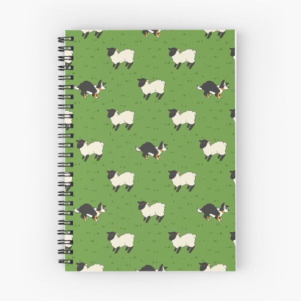 Item preview, Come Bye - Tri-color dog and black sheep designed and sold by katymakesthings.