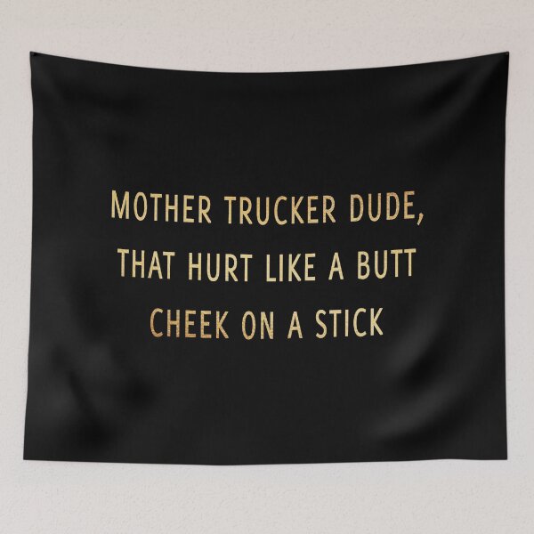 Item preview, Mother trucker dude designed and sold by Dhynzz.