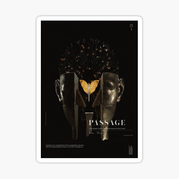 PASSAGE - The Surrealist Mirror Sticker