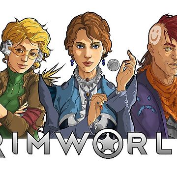 "Rimworld" Sticker for Sale by Aschreiber156 | Redbubble