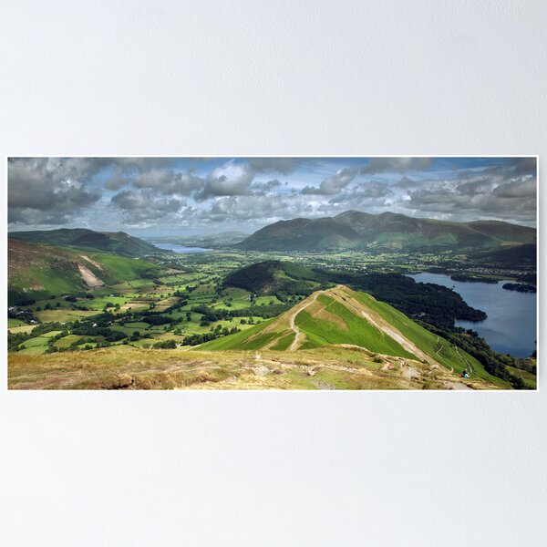 Item preview, Derwentwater & Bassenthwaite Lake From Catbells designed and sold by SteveMG.