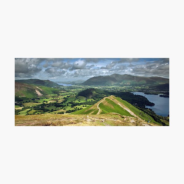 Item preview, Derwentwater & Bassenthwaite Lake From Catbells designed and sold by SteveMG.