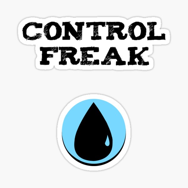 Control Freak Sticker