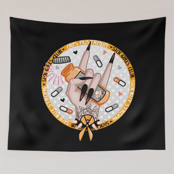 Item preview, CRPS Sick but Strong designed and sold by Rose Demon.