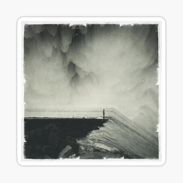 VertigOcean - surreal seascape Sticker