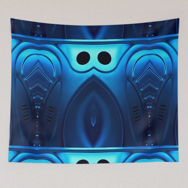 Item preview, stainless steel sinks in futuristic patterns gunmetal blue THREE designed and sold by mister-john.