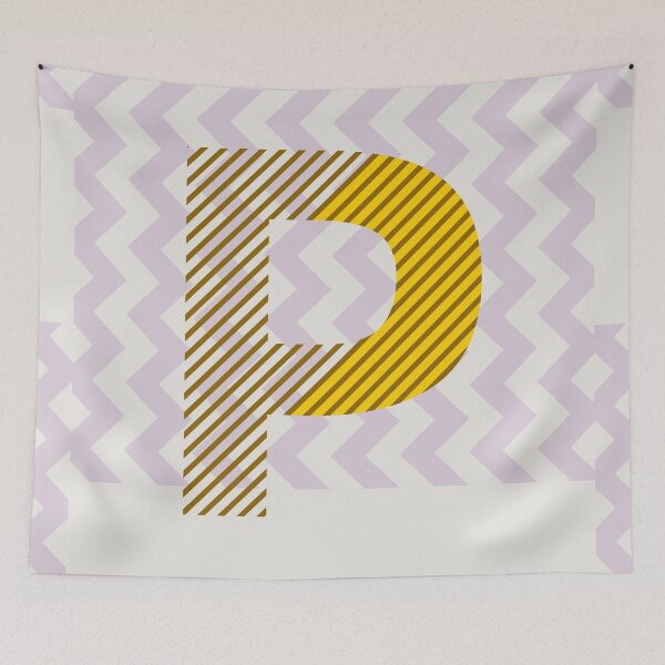 Item preview, Typeface "P" designed and sold by LAZYDAYpaper.