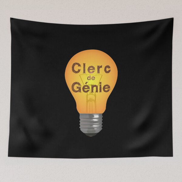 Item preview, Clerc de Génie - Word Games - Francois Ville designed and sold by francoisville.