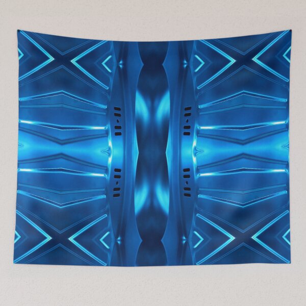 Item preview, Stainless steel sinks in futuristic patterns gunmetal blue FIVE designed and sold by mister-john.