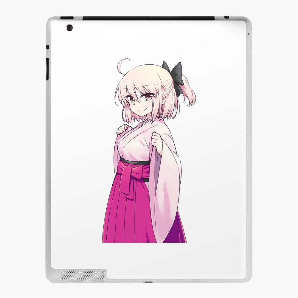 Okita Souji Fgo Ipad Case Skin By Chickenmaid Redbubble