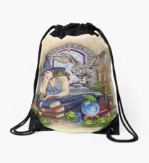 Magick Happens Drawstring Bag