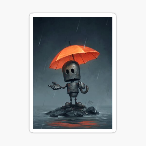 The Rainy Season Sticker