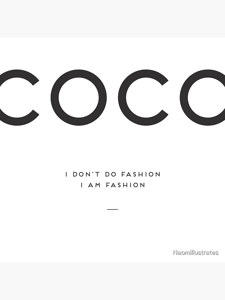Coco Chanel by Naomillustrates