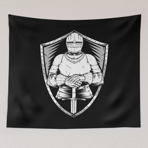 Item preview, Knight Warrior - Gray designed and sold by Dan Dee.