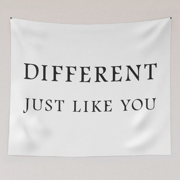 Item preview, Different Just Like You designed and sold by ByMaSOLE.