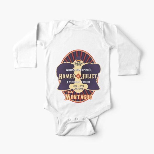 Romeo & Juliet 2019 Team Montague Merchandise Long Sleeve Baby One-Piece