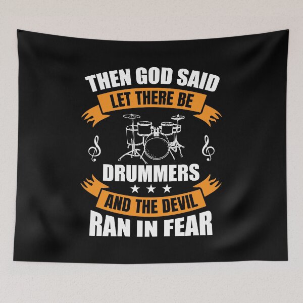 Item preview, God Said Drummer Quote Saying design Gift designs Men designed and sold by Whynot123.