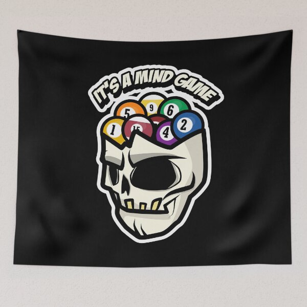 Item preview, It's A Mind Game Billiard Lover Saying design Art Gift designed and sold by Whynot123.