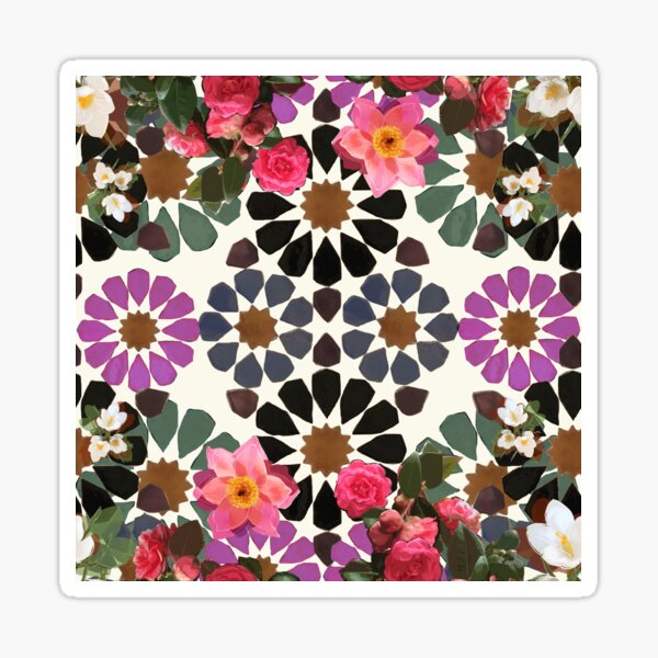 Item preview, Alhambra Blossom Delights designed and sold by Big Fat Arts Gallery.
